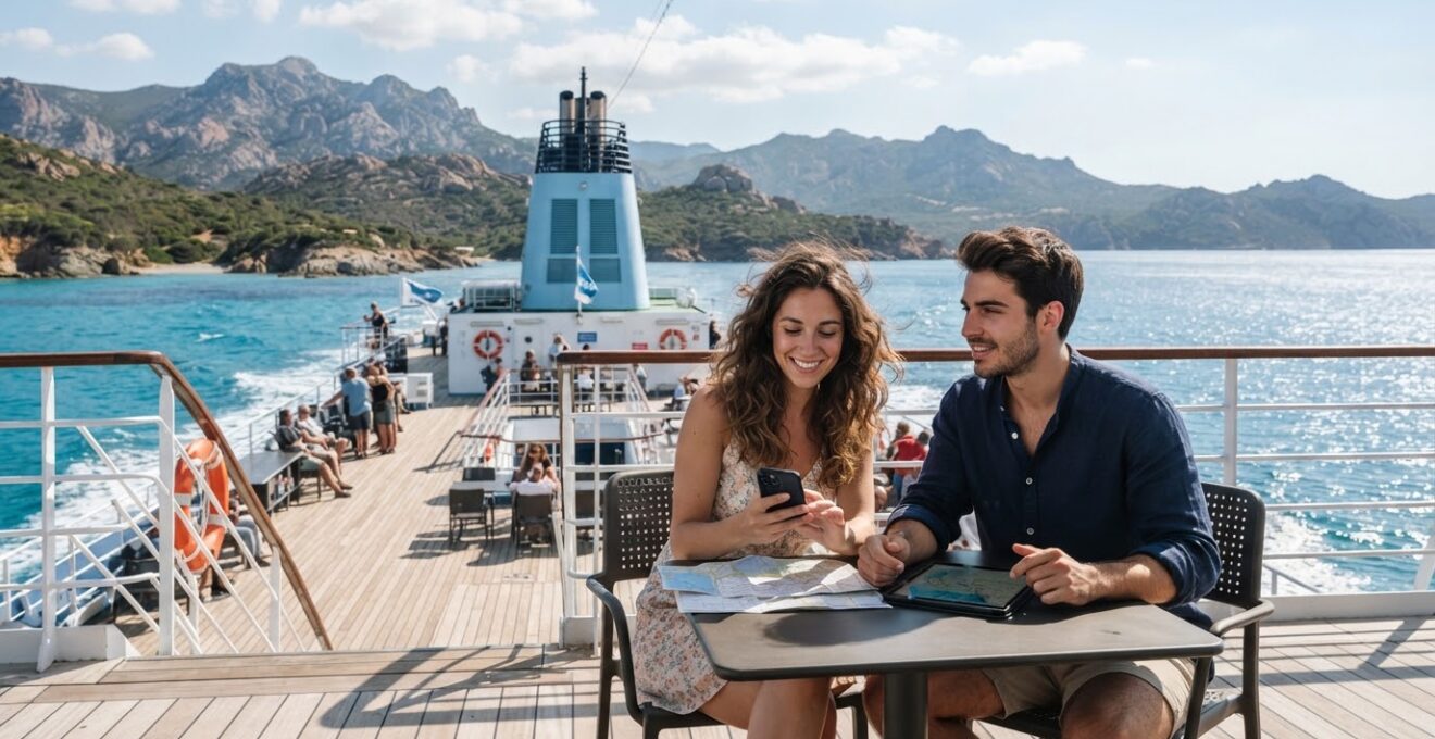 Organizzare una traversata verso la Sardegna o la Corsica